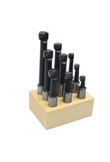 Harlingen HM-Tip boorbeitels voor kotterkop ø12mm - 9stuks