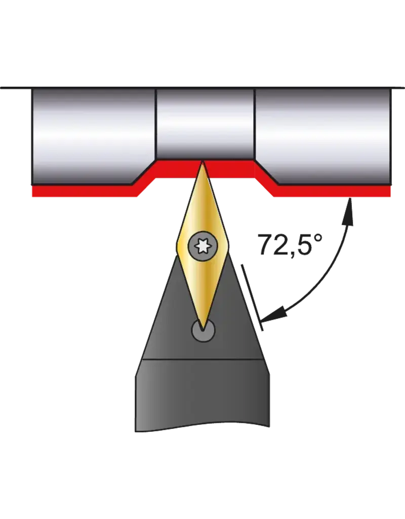 Harlingen Harlingen Puntbeitel SVVCN 1616  H11 72° Type VCMT