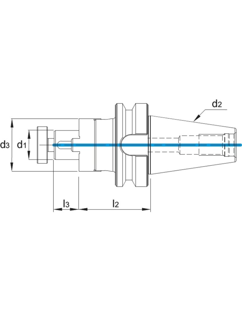Phantom Phantom Opsteekfreeshouder BT30