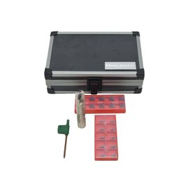 Crispyn Schachtfrees ø16mm Incl. 20 APKT10-wisselplaten in Koffer
