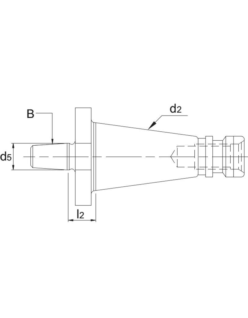Phantom Boorhouderstift B16 - SK30
