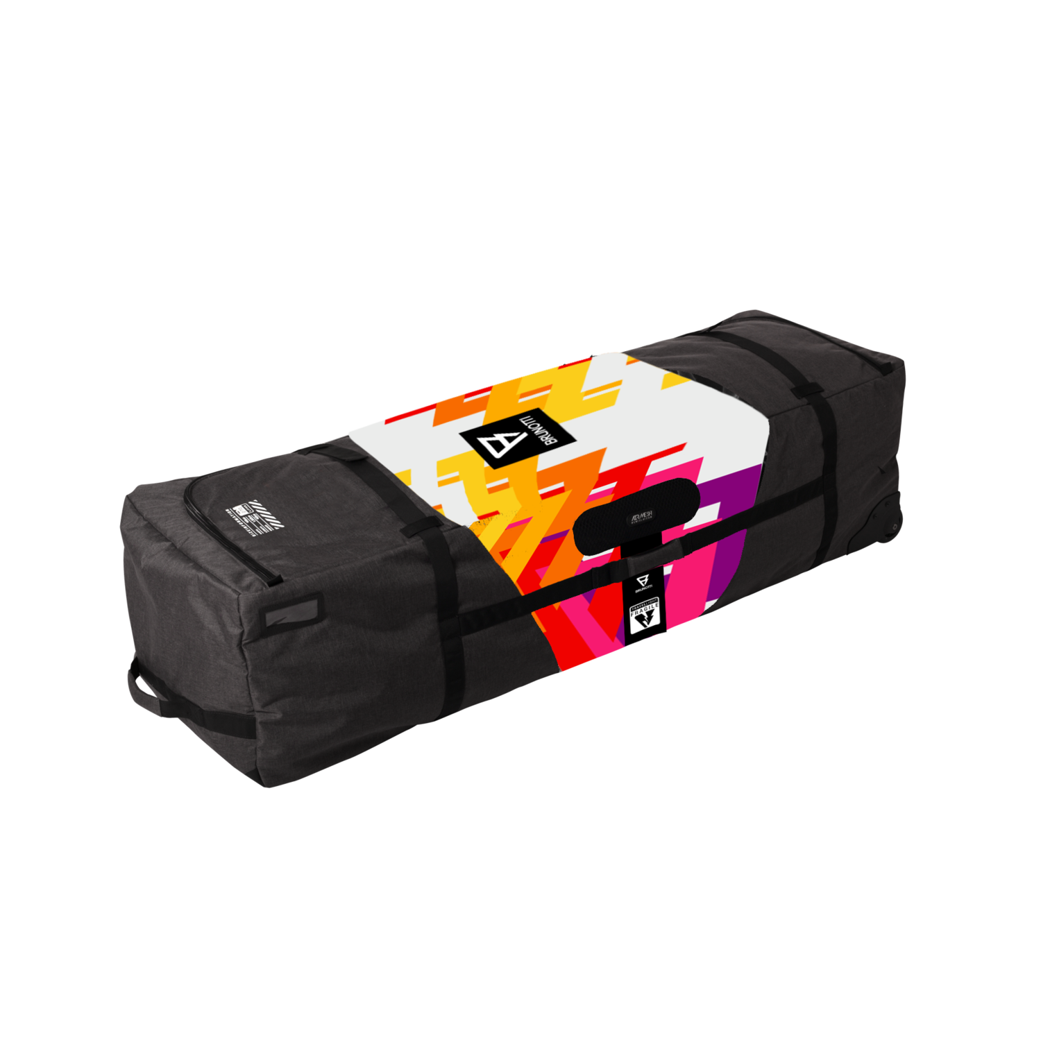 Colorful Graffiti Kite Storage Bag With Handle - Durable Waterproof Kitesurfing Equipment Bag