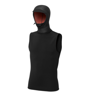 Mystic Mystic Neoprene Top with hood 900 Black