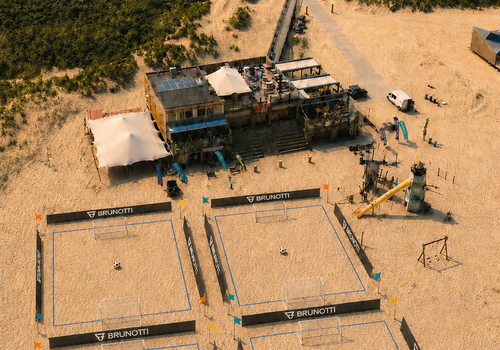 Beachvoetbal toernooi