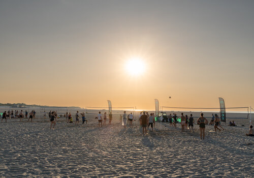 Summernight volleyball tournament