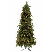 Abies Nordmann DELUXE Slim (smal) LED - Groen - Triumph Tree kunstkerstboom