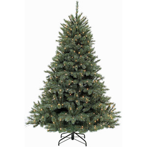 Forest Frosted Pine Newgrowth LED - Blauw - Triumph Tree kunstkerstboom