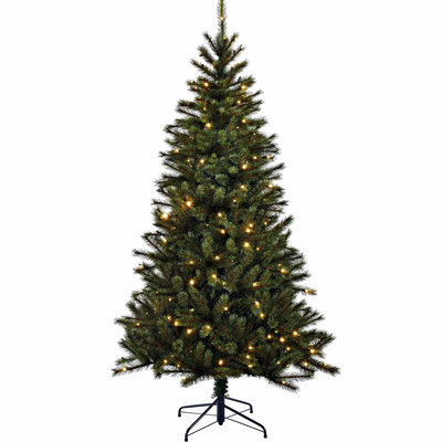Kingston Pine Slim (smal) LED - Groen - BlackBox kunstkerstboom