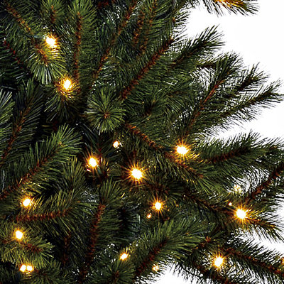 Kingston Pine Slim (schmal) LED - Grün - BlackBox künstlicher Weihnachtsbaum