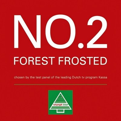 Forest Frosted Pine Halfwall - Grün - Triumph Tree künstlicher Weihnachtsbaum