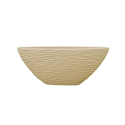 Polystone - Kunststof pot - Oval Seaside Natural - H 40cm