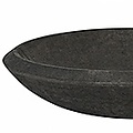 Polystone - Kunststof pot - Plate Smoke - H 13cm