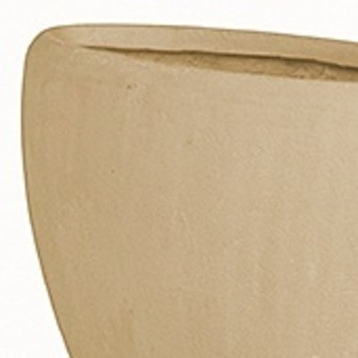 Polystone - Kunststof pot - Oval Natural - H 30cm