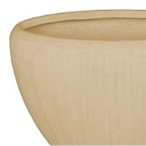 Polystone - Kunststof pot - Oval Natural - H 40cm