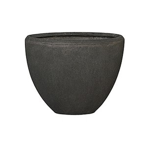 Polystone - Kunststof pot - Oval Smoke - H 30cm