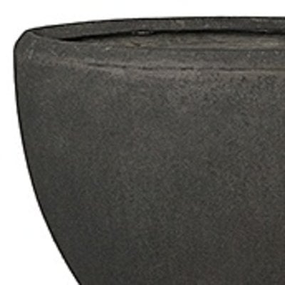 Polystone - Kunststof pot - Oval Smoke - H 30cm