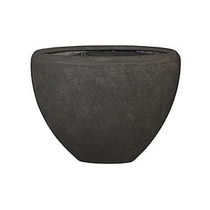 Polystone - Kunststof pot - Oval Smoke - H 40cm