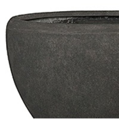 Polystone - Kunststof pot - Oval Smoke - H 40cm