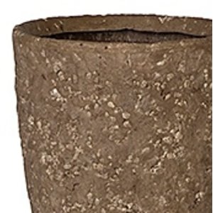 Polystone Rock - Kunststof pot - Rockstone Partner Grey Large - H 35cm