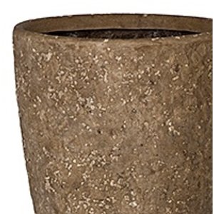 Polystone Rock - Kunststof pot - Rockstone Partner Grey Extra Large - H 46cm