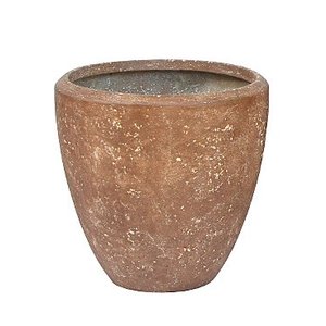 Polystone Rock Plain- Kunststof pot - Couple - H 30cm