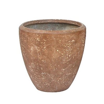 Polystone Rock Plain- Kunststof pot - Couple - H 40cm