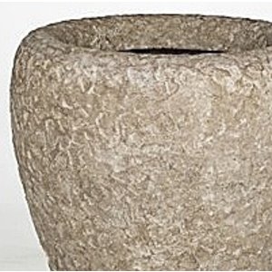 Polystone Rock- Kunststof pot - Couple Rough - H 90cm