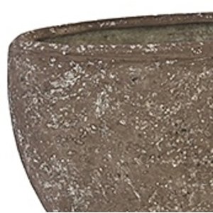 Polystone Rock Plain- Kunststof pot - Oval - H 40cm