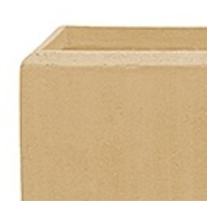 Polystone - Kunststof pot - Square Natural - H 17cm