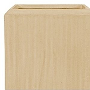 Polystone - Kunststof pot - Square Natural - H 120cm