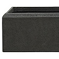 Polystone - Kunststof pot - Square Smoke - H 17cm