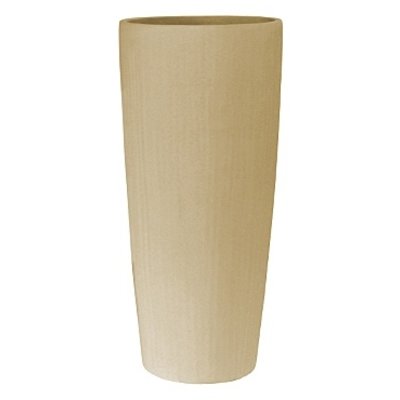 Polystone Timeless - Kunststof pot - Round Natural - H 95cm