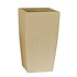 Polystone Timeless - Kunststof pot - Square Natural - H 59cm