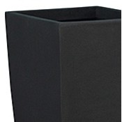 Polystone Timeless - Kunststof pot - Square Smoke - H 78cm