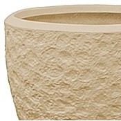 Polystone - Kunststof pot - Couple Rockwell Natural - H 50cm