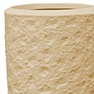 Polystone - Kunststof pot - Partner Rockwell Natural - H 70cm
