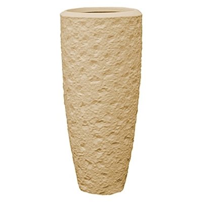 Polystone - Kunststof pot - Partner Rockwell Natural - H 70cm