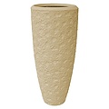 Polystone - Kunststof pot - Partner Rockwell Natural - H 90cm
