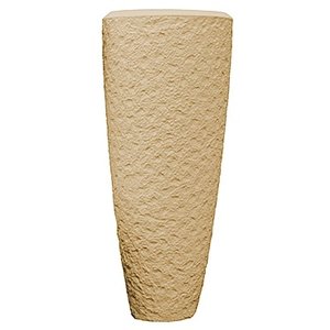 Polystone - Kunststof pot - Partner Rockwell Natural - H 120cm