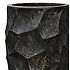 Polystone Nathan James - Kunststof pot - Planter Pueter Champagne - H 90cm