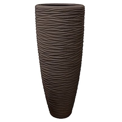 Polystone - Kunststof pot - Partner Seaside Brown - H 150cm