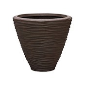 Polystone - Kunststof pot - Couple Seaside Brown - H 36cm