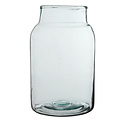 Handgemaakte glazen vaas Vienne, transparant