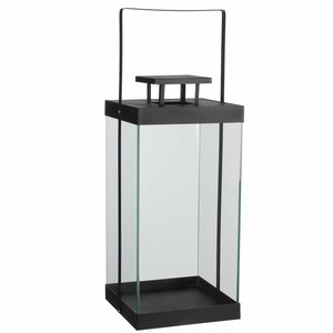 Lantaarn Aarhus, Donkergrijs L21cm / B21cm / H57cm