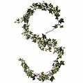 Künstliche Pflanze Efeu Girlande Grün-bunt - L 180cm - Mica Decorations