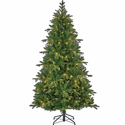 Brampton Spruce LED Slim (schmal) - Grün - BlackBox künstlicher Weihnachtsbaum