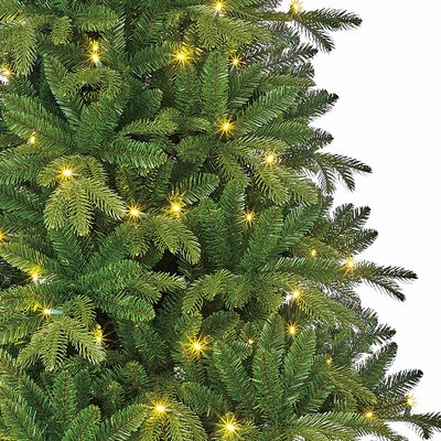 Brampton Spruce LED Slim (smal) - Groen - BlackBox kunstkerstboom