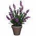 Künstliche Pflanze Lavendel Lila - H 33cm - Keramiktopf - Mica Decorations