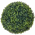 Kunstplant 30cm Buxus bol Groen - D 30cm - UV resistant - Mica Decorations