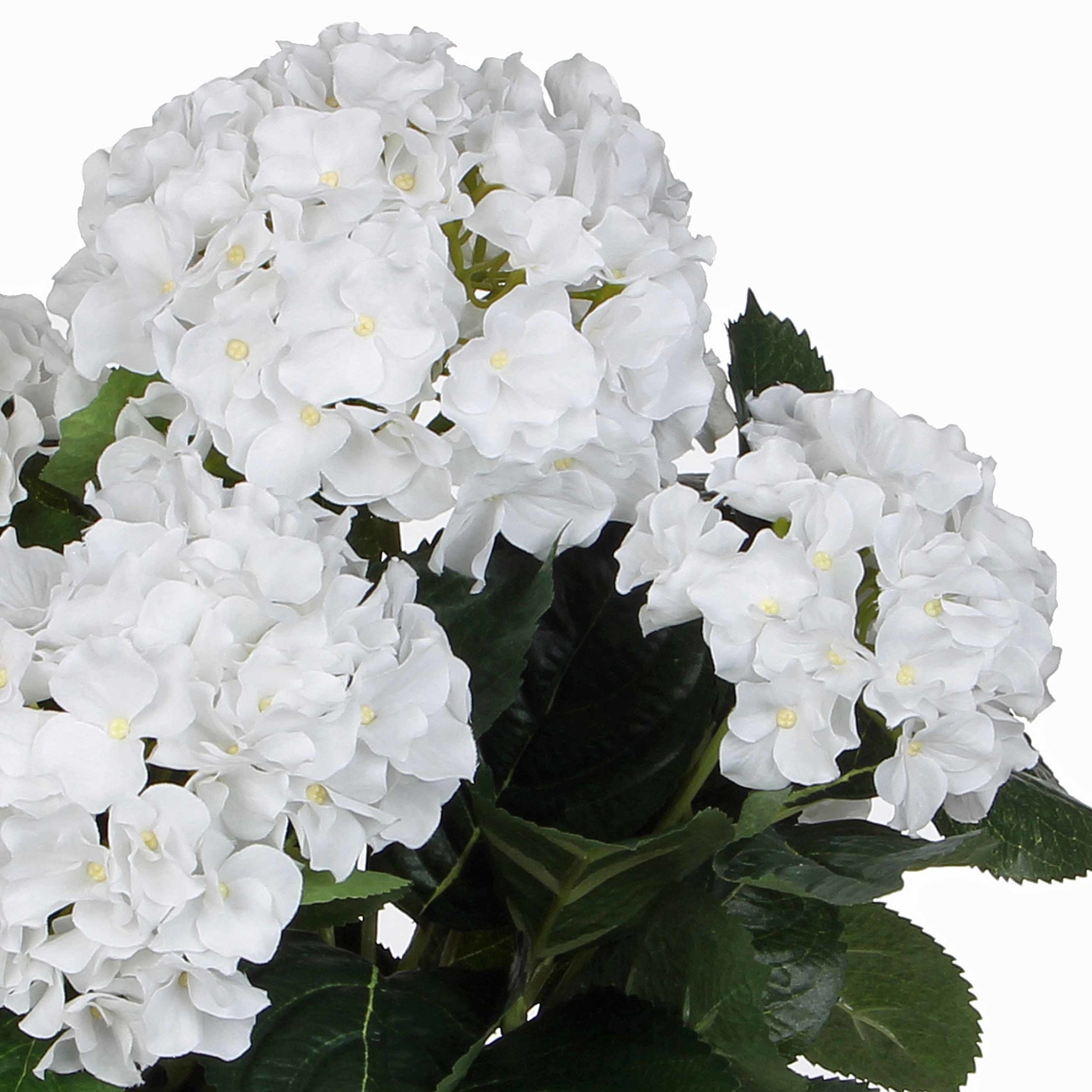 New Mica cm - Weiß - Shop Keramiktopf Künstliche - Online Plant Pflanze Decor - H 45 Hortensie Day